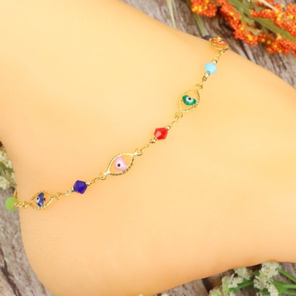 "Dainty Anklet for Women – Elegant Everyday Jewelry & Perfect Gift | MLCRC1628 - Picture 1 of 10